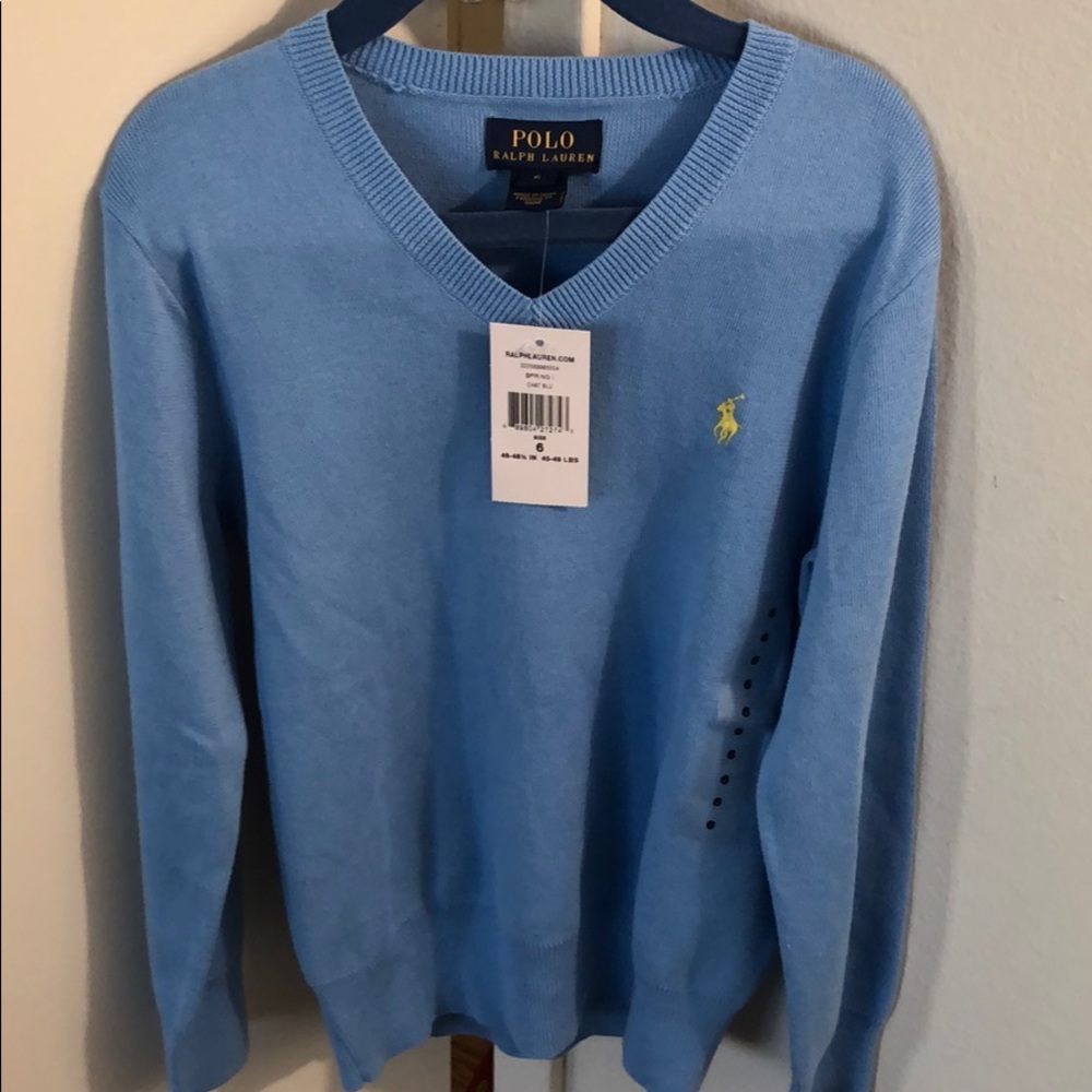 Polo Ralph Lauren Light Blue Sweater